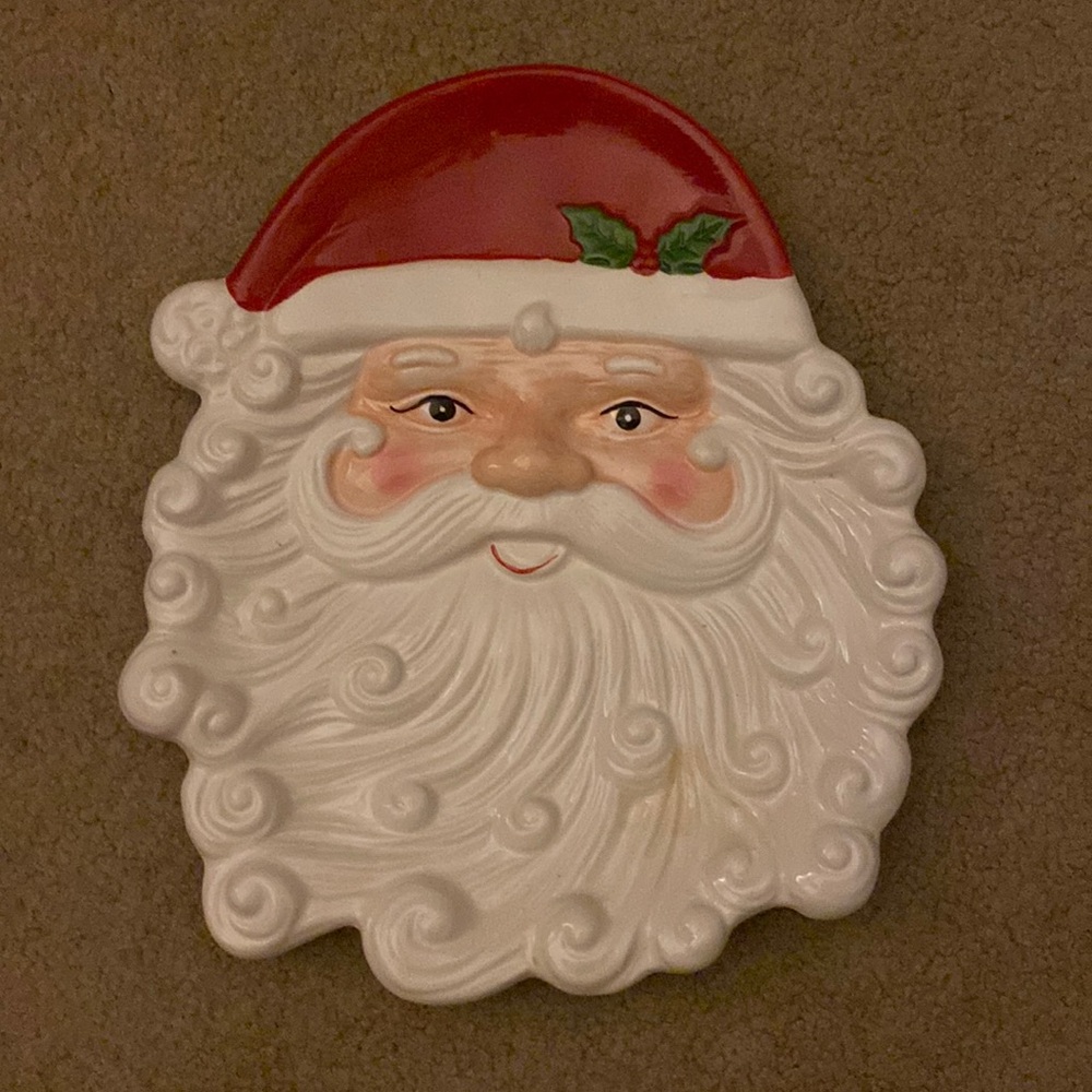 Santa Face Plate